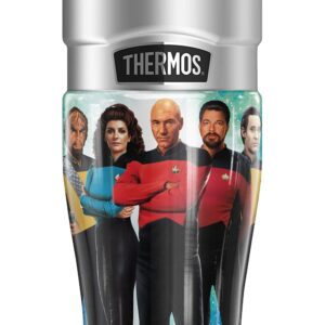 THERMOS Star Trek Next Generation Crew STAINLESS KING Stainless Steel Travel Tumbler, Vacuum insulated & Double Wall, 16oz