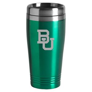 baylor university - 16-ounce travel mug tumbler - green