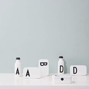 Design Letters TO GO Personal Water bottle (Available in A-Z) | 17 oz unbreakable cute sports water bottle | Reusable water bottle for kids and adults | BPA, BPS-free, Leak-proof and Drop-safe