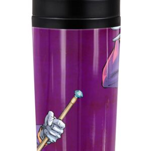 Batman - Logo OFFICIAL Joker Character 18 oz Insulated Water Bottle, Leak Resistant, Vacuum Insulated Stainless Steel with 2-in-1 Loop Cap