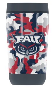 thermos florida atlantic university official camo guardian collection stainless steel travel tumbler, vacuum insulated & double wall, 12 oz.