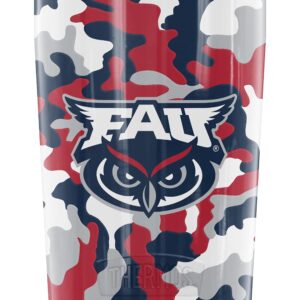 THERMOS Florida Atlantic University OFFICIAL Camo GUARDIAN COLLECTION Stainless Steel Travel Tumbler, Vacuum insulated & Double Wall, 12 oz.