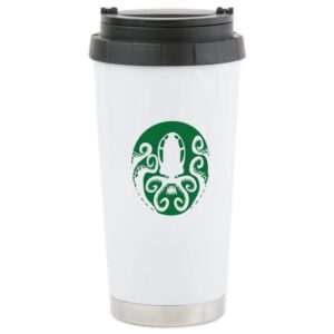 cafepress cthulhu coffee stainless steel travel mug stainless steel travel mug, insulated 20 oz. coffee tumbler