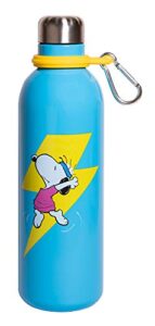 grupo erik snoopy metal hot&cold bottle 500ml - 17 oz | snoopy gifts | hot and cold water bottle | 500ml water bottle | water bottle metal | cute water bottle