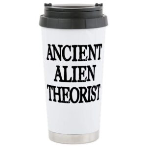 cafepress ancient alien the 16 oz stainless steel travel mug stainless steel travel mug, insulated 20 oz. coffee tumbler