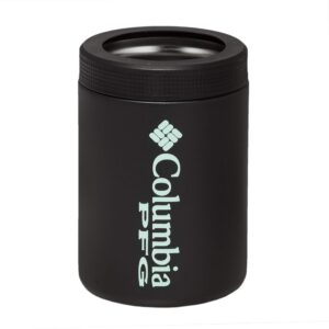 Columbia PFG Double-Wall Vacuum Can and Bottle Cozie, Black