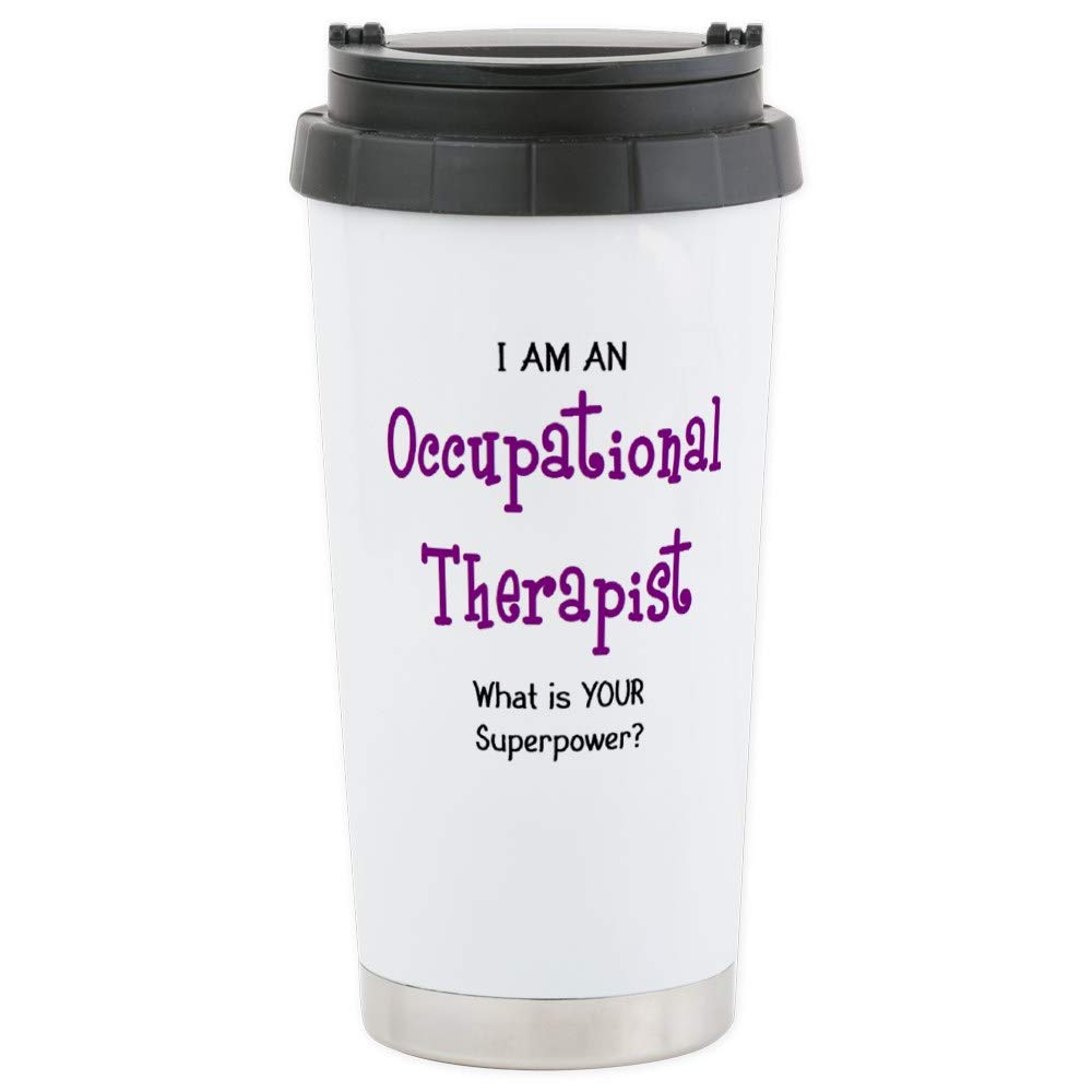 CafePress Occupational Therapist Stainless Steel Travel Mug Stainless Steel Travel Mug, Insulated 20 oz. Coffee Tumbler