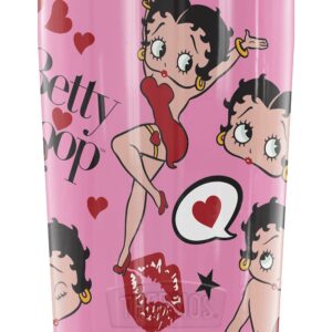 THERMOS Betty Boop Collage GUARDIAN COLLECTION Stainless Steel Travel Tumbler, Vacuum insulated & Double Wall, 12 oz.