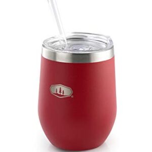 GSI Outdoors Glacier Stainless Tumbler | Lightweight Double-Wall Vacuum Insulated Tumbler with Straw for Camping, BBQ, Cocktails