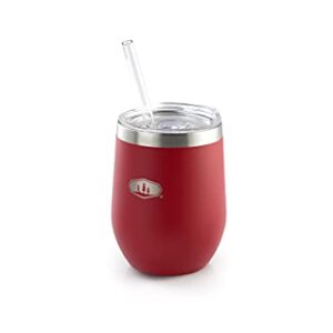 GSI Outdoors Glacier Stainless Tumbler | Lightweight Double-Wall Vacuum Insulated Tumbler with Straw for Camping, BBQ, Cocktails