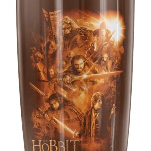 Logovision The Hobbit Epic Adventure Stainless Steel Tumbler 20 oz Coffee Travel Mug/Cup, Vacuum Insulated & Double Wall with Leakproof Sliding Lid | Great for Hot Drinks and Cold Beverages