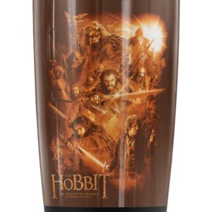 Logovision The Hobbit Epic Adventure Stainless Steel Tumbler 20 oz Coffee Travel Mug/Cup, Vacuum Insulated & Double Wall with Leakproof Sliding Lid | Great for Hot Drinks and Cold Beverages