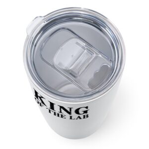 CafePress King Of The Lab Stainless Steel Travel Mug Stainless Steel Travel Mug, Insulated 20 oz. Coffee Tumbler