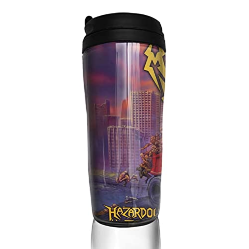 LOREBUTY Municipal Band Waste Coffee Mug With Lids 12oz Insulated Car Mugs Double Wall Vacuum Reusable Travel Coffee Tumbler For Hot/Ice Drinks Coffee Teas