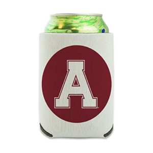 alma college primary logo can cooler - drink sleeve hugger collapsible insulator - beverage insulated holder