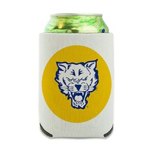 fort valley state university secondary logo can cooler - drink sleeve hugger collapsible insulator - beverage insulated holder