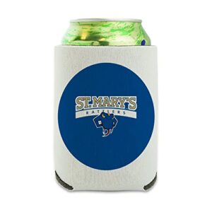 st. mary's university primary logo can cooler - drink sleeve hugger collapsible insulator - beverage insulated holder