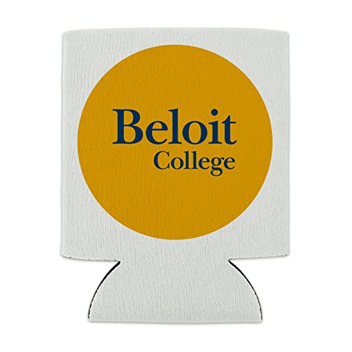 Beloit College Secondary Logo Can Cooler - Drink Sleeve Hugger Collapsible Insulator - Beverage Insulated Holder