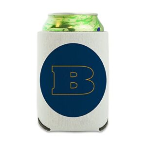 beloit college primary logo can cooler - drink sleeve hugger collapsible insulator - beverage insulated holder