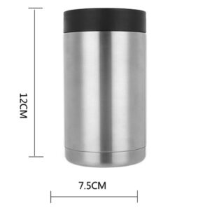 Can Cooler Tumbler for 12oz Bottles Cans Double Wall Vacuum Insulated Bottle