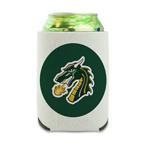 tiffin university primary logo can cooler - drink sleeve hugger collapsible insulator - beverage insulated holder