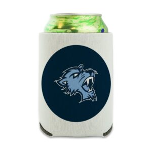 baruch college primary logo can cooler - drink sleeve hugger collapsible insulator - beverage insulated holder
