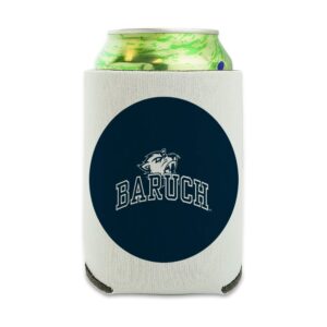 baruch college bearcats logo can cooler - drink sleeve hugger collapsible insulator - beverage insulated holder