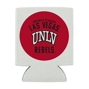 University of Nevada, Las Vegas Rebels Logo Can Cooler - Drink Sleeve Hugger Collapsible Insulator - Beverage Insulated Holder