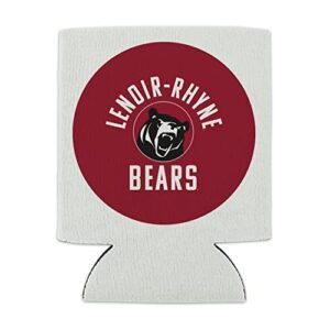 Lenoir-Rhyne University Bears Logo Can Cooler - Drink Sleeve Hugger Collapsible Insulator - Beverage Insulated Holder