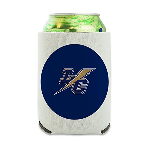 Lehman College Primary Logo Can Cooler - Drink Sleeve Hugger Collapsible Insulator - Beverage Insulated Holder