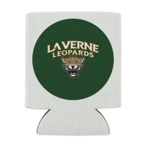 University of La Verne Primary Logo Can Cooler - Drink Sleeve Hugger Collapsible Insulator - Beverage Insulated Holder