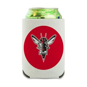 university of lynchburg primary logo can cooler - drink sleeve hugger collapsible insulator - beverage insulated holder