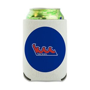 kingsborough community college primary logo can cooler - drink sleeve hugger collapsible insulator - beverage insulated holder