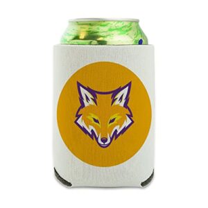 knox college secondary logo can cooler - drink sleeve hugger collapsible insulator - beverage insulated holder