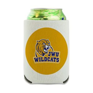 johnson & wales university secondary logo can cooler - drink sleeve hugger collapsible insulator - beverage insulated holder