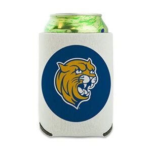 johnson & wales university primary logo can cooler - drink sleeve hugger collapsible insulator - beverage insulated holder
