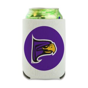 hunter college primary logo can cooler - drink sleeve hugger collapsible insulator - beverage insulated holder