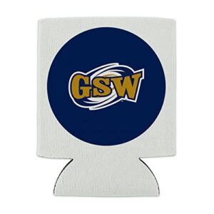 Georgia Southwestern State University Primary Logo Can Cooler - Drink Sleeve Hugger Collapsible Insulator - Beverage Insulated Holder