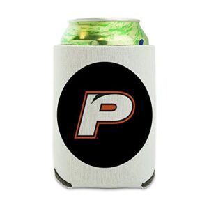 university of the pacific secondary logo can cooler - drink sleeve hugger collapsible insulator - beverage insulated holder
