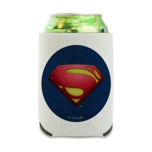 the flash supergirl logo can cooler - drink sleeve hugger collapsible insulator - beverage insulated holder