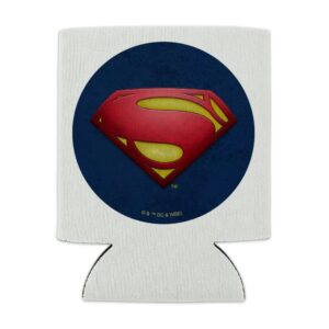 The Flash Supergirl Logo Can Cooler - Drink Sleeve Hugger Collapsible Insulator - Beverage Insulated Holder