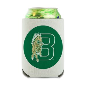 bronx community college secondary logo can cooler - drink sleeve hugger collapsible insulator - beverage insulated holder