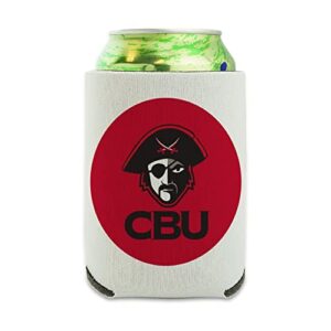 christian brothers university primary logo can cooler - drink sleeve hugger collapsible insulator - beverage insulated holder
