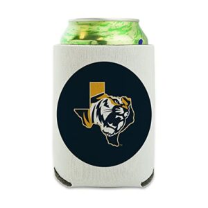 east texas baptist university primary logo can cooler - drink sleeve hugger collapsible insulator - beverage insulated holder