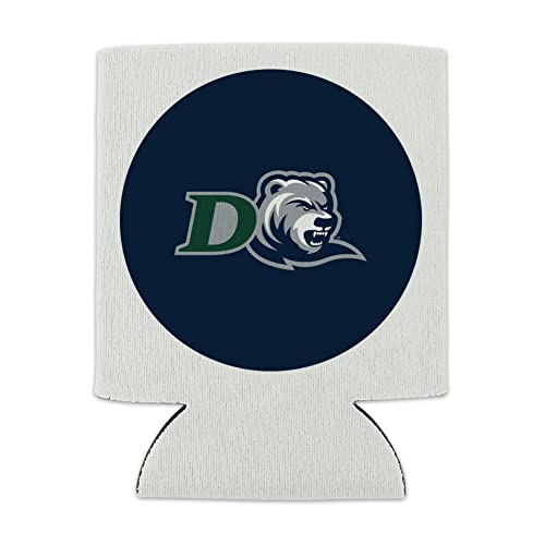 Drew University Primary Logo Can Cooler - Drink Sleeve Hugger Collapsible Insulator - Beverage Insulated Holder