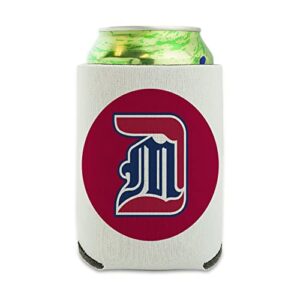 university of detroit mercy primary logo can cooler - drink sleeve hugger collapsible insulator - beverage insulated holder