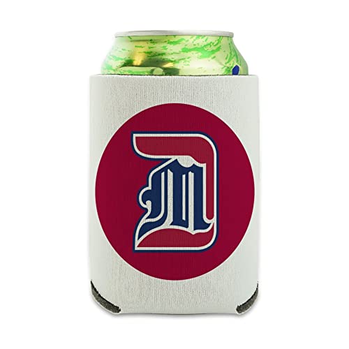 University of Detroit Mercy Primary Logo Can Cooler - Drink Sleeve Hugger Collapsible Insulator - Beverage Insulated Holder