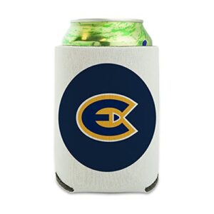 university of wisconsin-eau claire primary logo can cooler - drink sleeve hugger collapsible insulator - beverage insulated holder