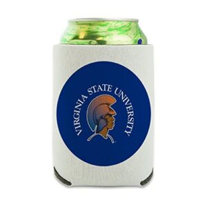 virginia state university primary logo can cooler - drink sleeve hugger collapsible insulator - beverage insulated holder