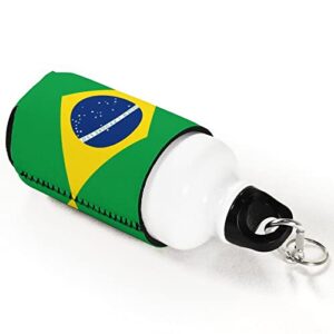 2 PCS Brazilian Flag Can Cooler Party Gift Beer Drink Coolers Coolies